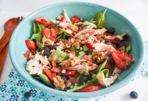 samantha elaine chicken salad healthy gluten free light summer