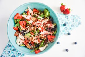samantha elaine chicken salad healthy gluten free light summer