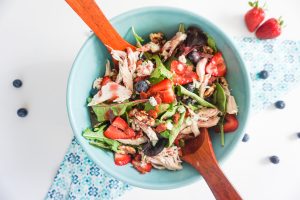 samantha elaine chicken salad healthy gluten free light summer