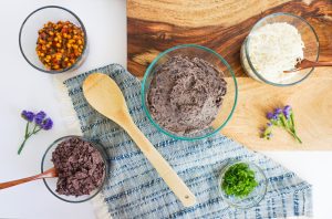 A healthy, delicious, vegetarian Cowboy Black Bean Burger!