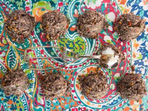 A healthy, delicious, vegetarian Cowboy Black Bean Burger!